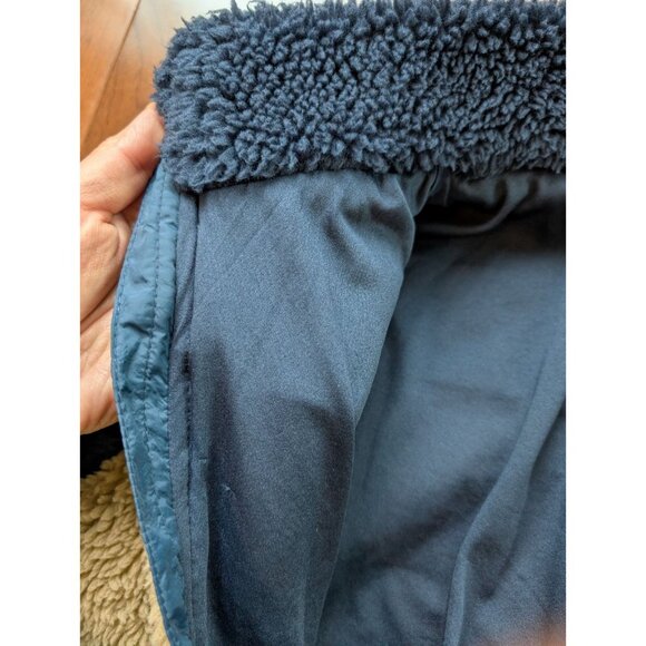 H&M Sherpa boy jacket fleece size 8/10 year old blue - Picture 6 of 7